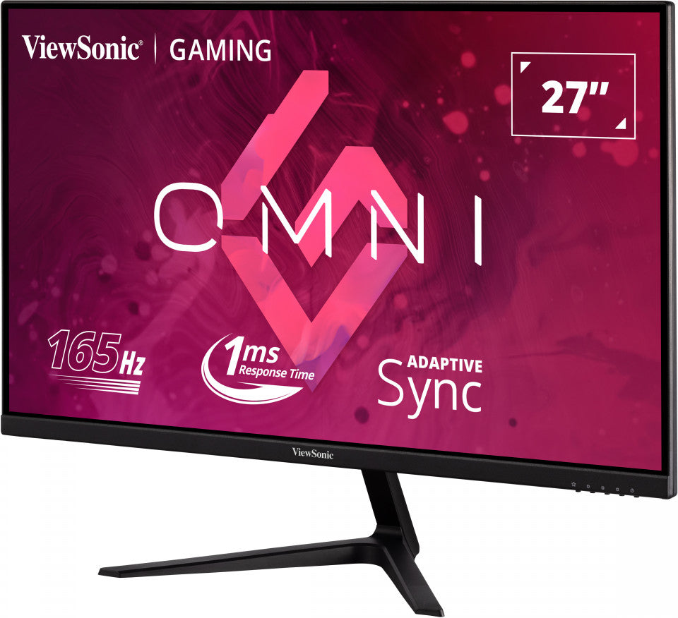 ViewSonic OMNI VX2718-PC-MHD - Monitor LED - gaming - curvado - 27" - 1920 x 1080 Full HD (1080p) @ 180 Hz - MVA - 250 cd/m² - 4000:1 - 1 ms - 2xHDMI, DisplayPort - altavoces