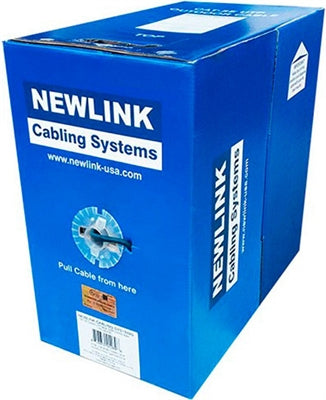 NewLink CABLE CAT6, Caja de 305m, AZUL LSZH