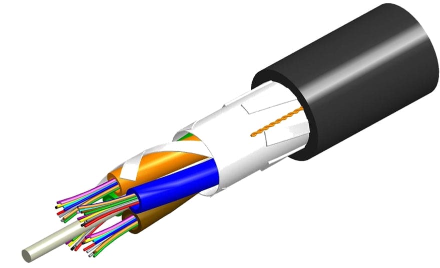 COMMSCOPE FIBRA OPTICA DE 12 HILOS SM EXTERIORES
