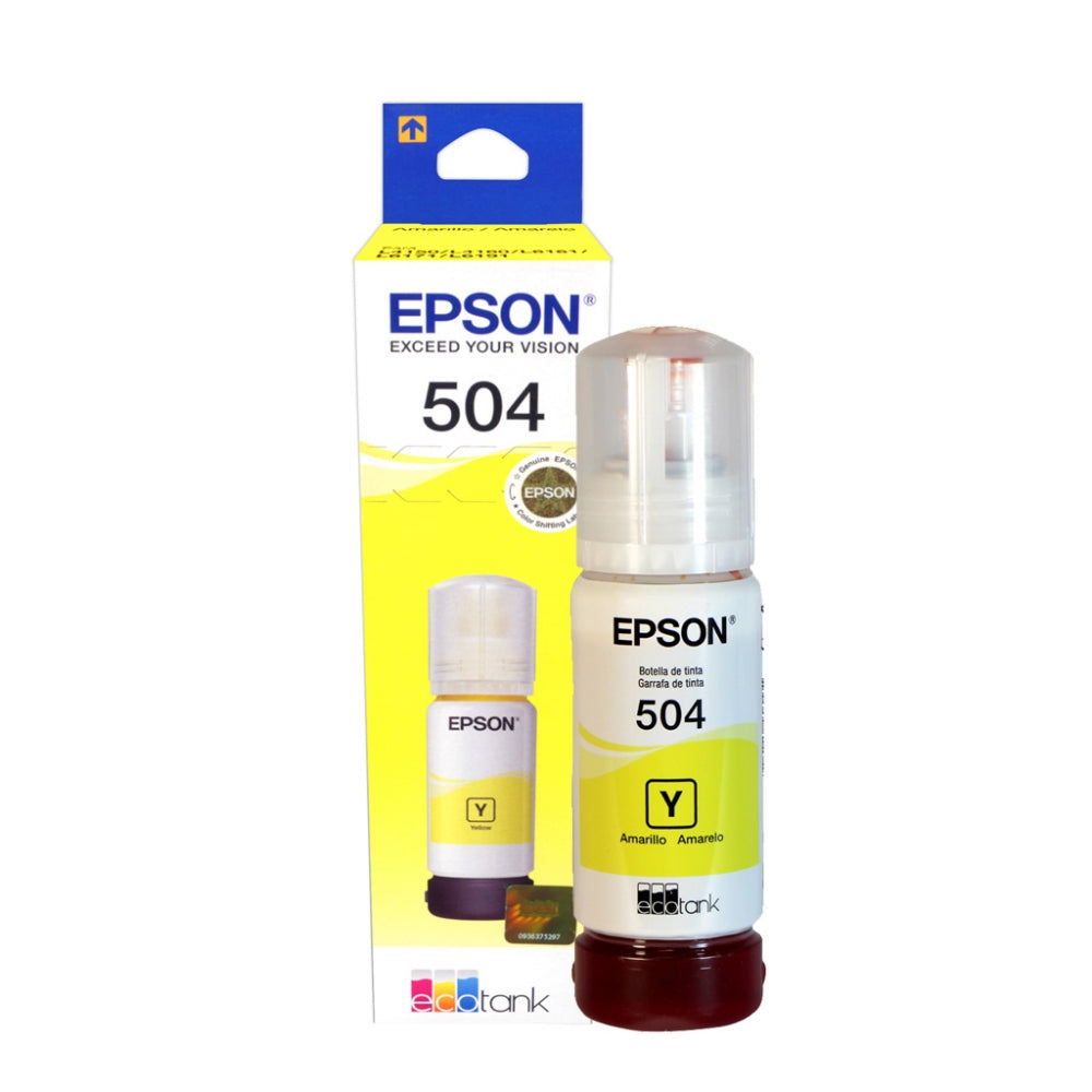 EPSON BOTELLA DE TINTA AMARILLA T504