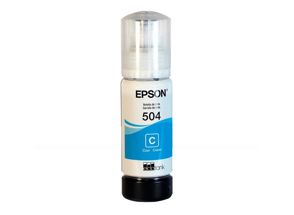 EPSON BOTELLA DE TINTA CIAN T504