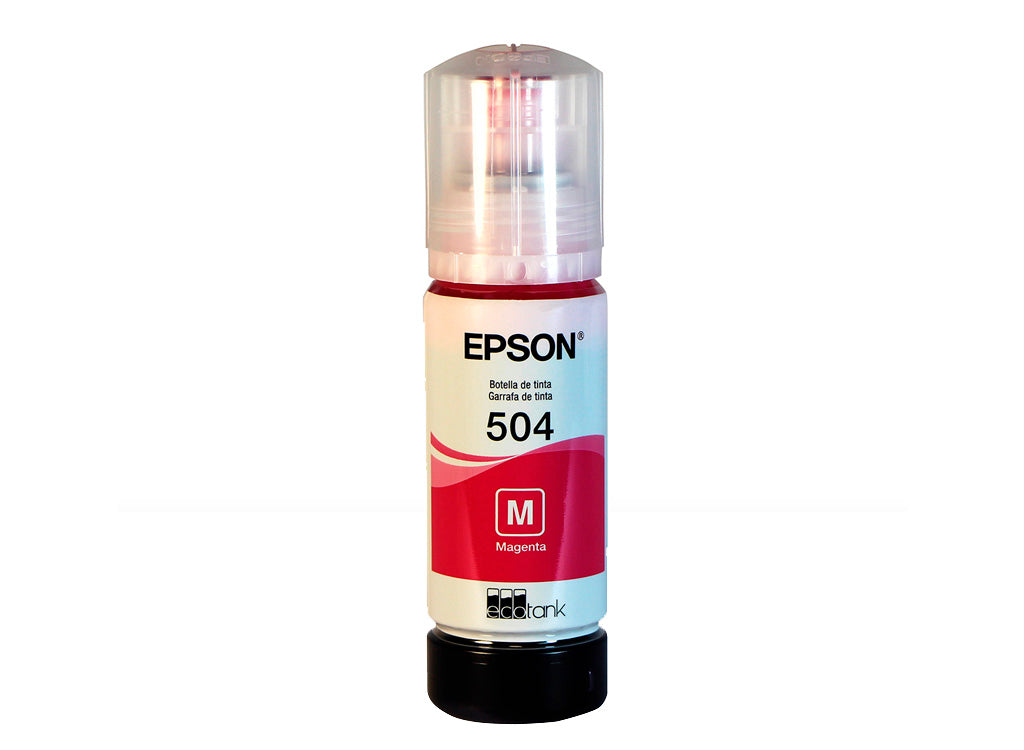 EPSON BOTELLA DE TINTA MAGENTA T504