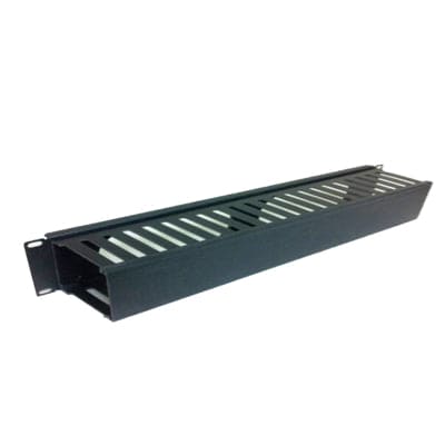 QUEST 1 RMS 19" HORIZONTAL 50 CABLES F-DUCT COVER