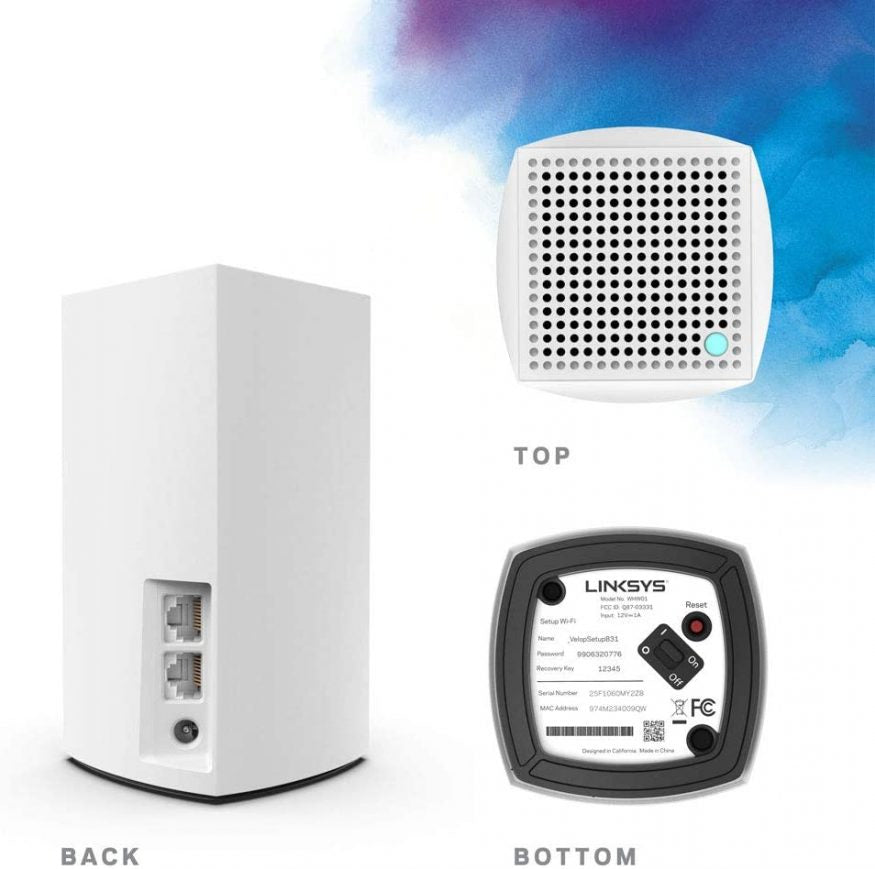 Linksys (AC2600, blanco, paquete de 2)