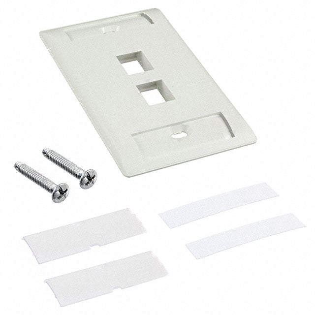 COMMSCOPE FACEPLATE 2 PORTS
