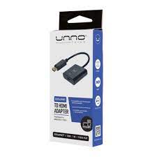 UNNOTEKNO ADAPTADOR DISPLAYPORT A HDMI