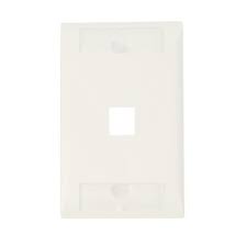 COMMSCOPE FACEPLATE 1 PORTS