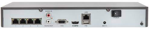 HIKVISION 4ch NVR 8MP H265