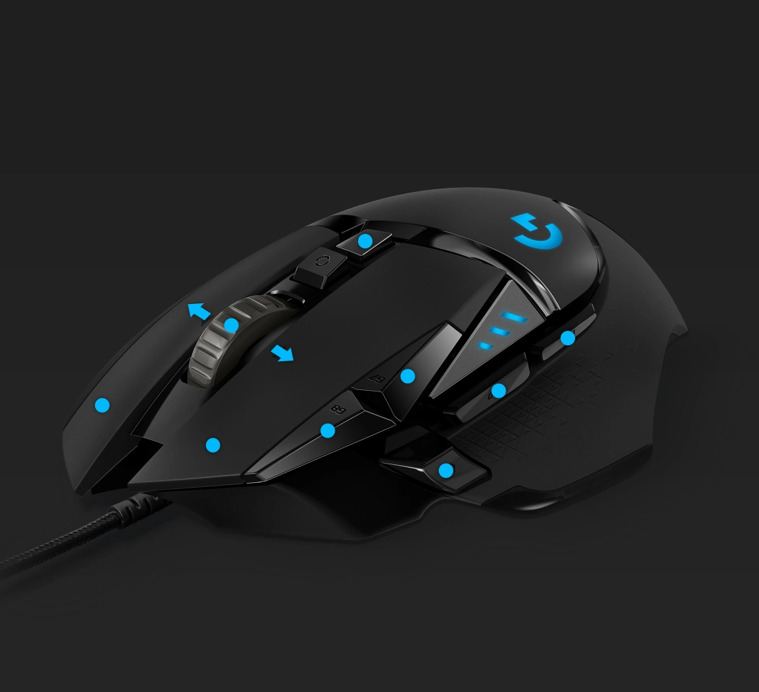 Logitech Gaming Mouse G502 (Hero)