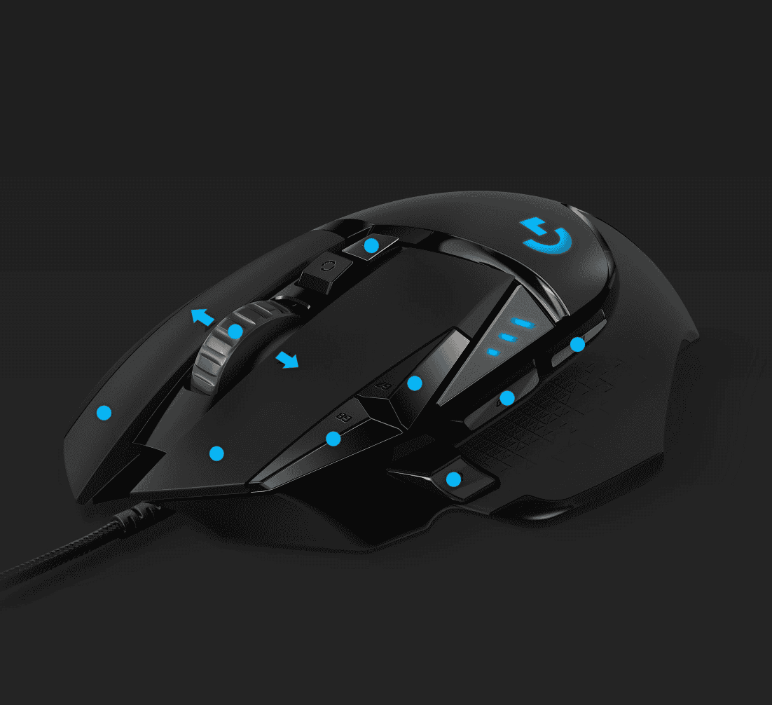 Logitech Gaming Mouse G502 (Hero)