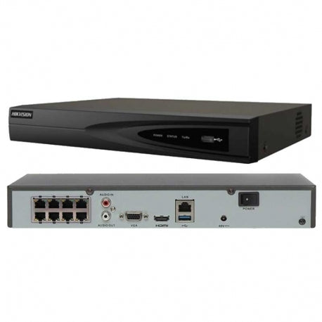 HIKVISION 8ch NVR 8MP H265