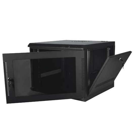 Quest WM2019-07-02 200 Series Wall Mount Enclosure - 7U Black