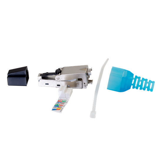 Conectores RJ45 Cat6A Paquete 5 Unidades