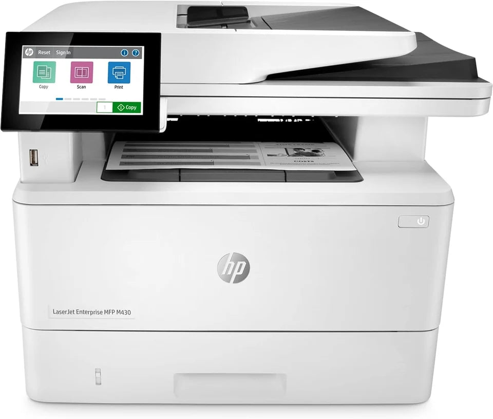 HP LaserJet Enterprise MFP M430f – Multifuncional láser B/N con fax