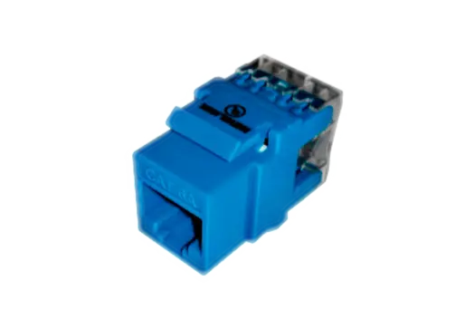CommScope – Jack Cat6A, azul