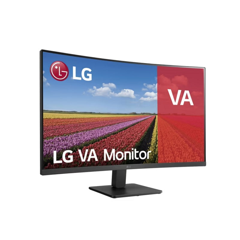 LG - Curved Screen - 31.5" - 1920 x 1080 - HDMI / VGA