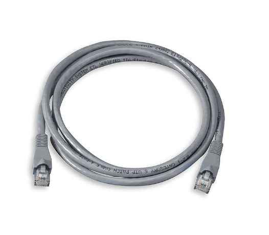 Patch cord Cat6, 5 ft (1.5 m), gris