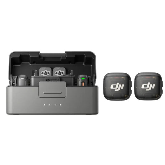 DJI Mic 3 – Micrófono inalámbrico (2 TX + 1 RX + estuche de carga)