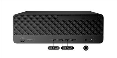 HP EliteBoard – PC AMD Ryzen AI 330, DDR5, Windows 11 Pro