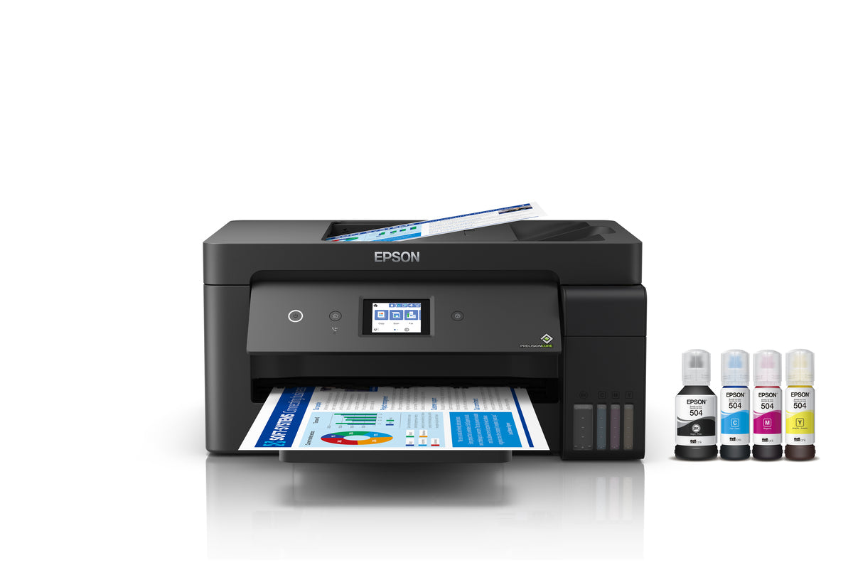 Epson EcoTank Wide format A3 Plus (330 x 480 mm) hasta 38 ppm (mono) hasta 24 ppm (color) Wi-Fi / US