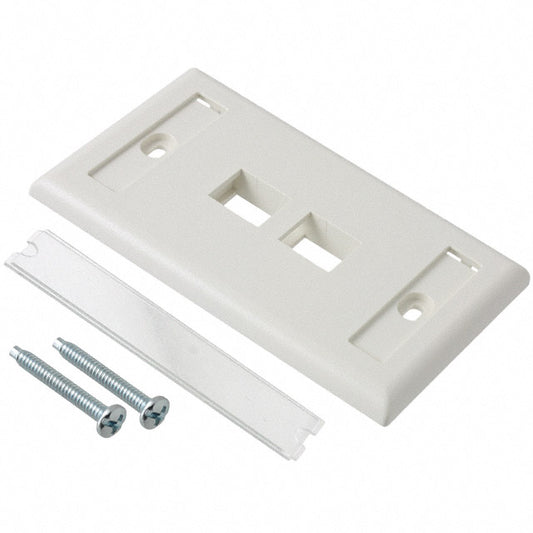 PANDUIT FACE PLATE 2 PUERTOS