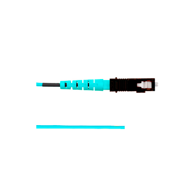 PANDUIT Pigtail de Fibra Óptica NetKey™ LC Simplex, Multimodo OM3, 900um, Color Aqua, 1 Metro