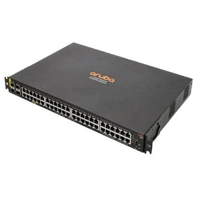 Aruba 6000 – Switch 48 puertos Gigabit PoE Clase 4 370 W, 4 SFP