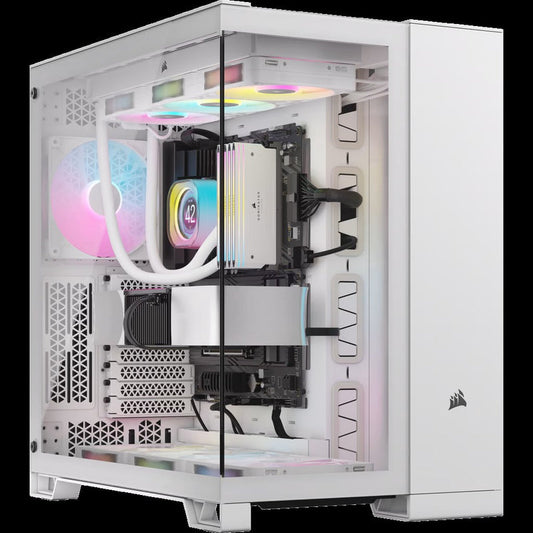 CORSAIR CASE 6500X TEMP GLASS WHITE