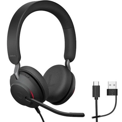 HEADSET JABRA EVOLVE240SE MS USBA/C STER