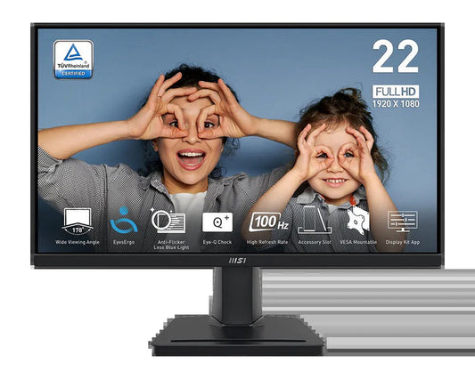 MSI MONITOR 22 PRO MP225 E12VL 120Hz