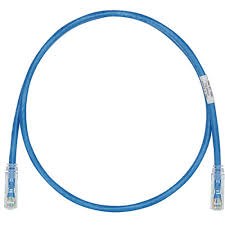 PANDUIT C.PATCH CAT6 28 AWG UTP 1FT BLUE