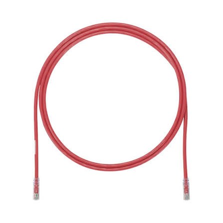 Cable de conexión UTP Cat 6A 3 pies Rojo