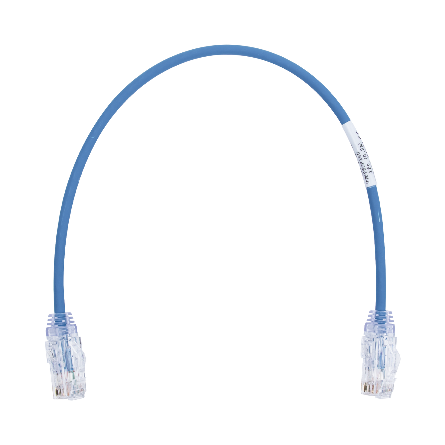 PANDUIT PATCH CORE TX6, UTP Cat6, Diámetro Reducido (28AWG), Color Azul, 1ft