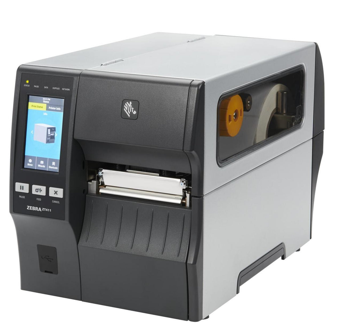 Zebra ZT411 – Impresora industrial de etiquetas, 203 dpi, USB / Ethernet / Bluetooth