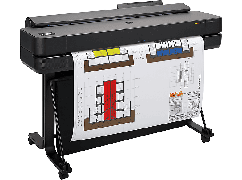 HP DesignJet T650 - 36IN e-Printers 1GB 110/220V E