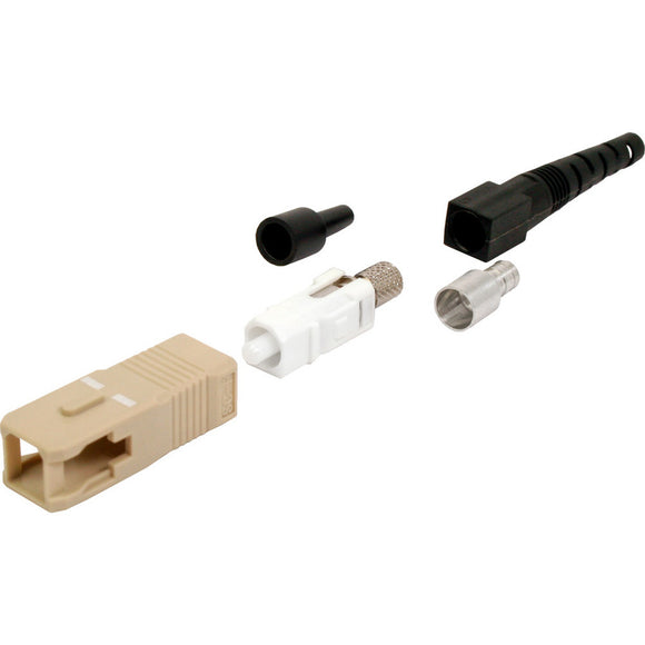 QUEST NFO-3001 Fiber Optic Connector, SC, Simplex Multi-Mode w/Boot