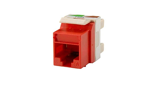 ORTRONICS KEYSTONE JACK TECHCHOICE ROJO
