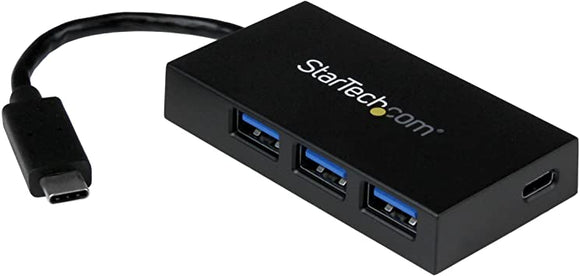StarTech.com Concentrador - USB-C  A USB 3.0 de 4 Puertos