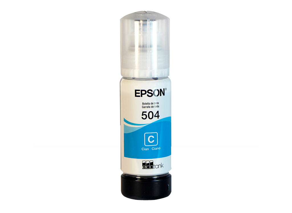 EPSON BOTELLA DE TINTA CIAN T504